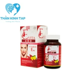 Evita 400 - Bổ sung vitamin E, ngăn ngừa lão hoá da